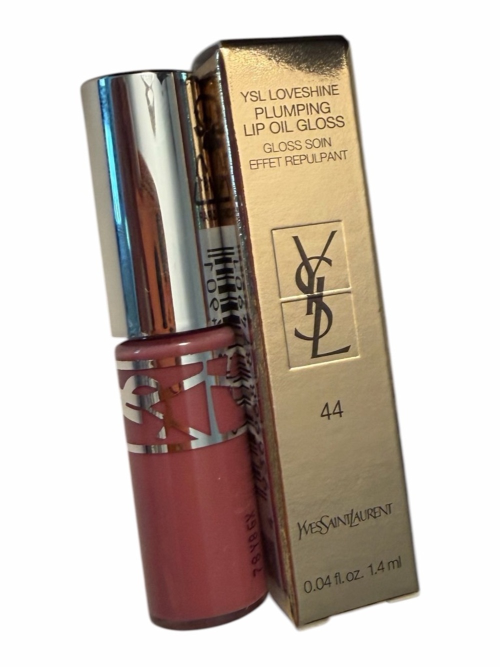 YSL MYSLF Travel Gift Set Cosmetic Bag + Lip Oil + Fragrance Sample NEW - Picture 4 of 13